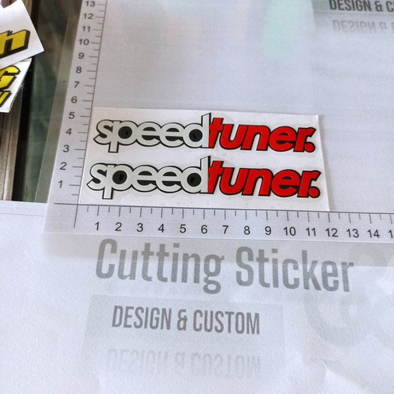 Jual Sticker SpeedTuner | Shopee Indonesia