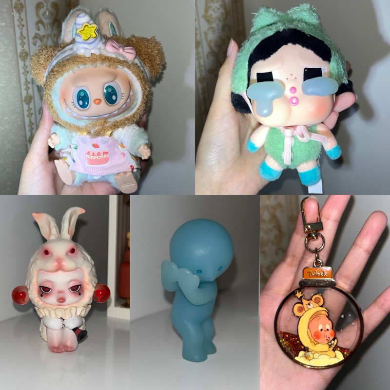 Jual [CEK DESKRIPSI] Preloved Labubu Crybaby Skullpanda Smiski Twinkle ...