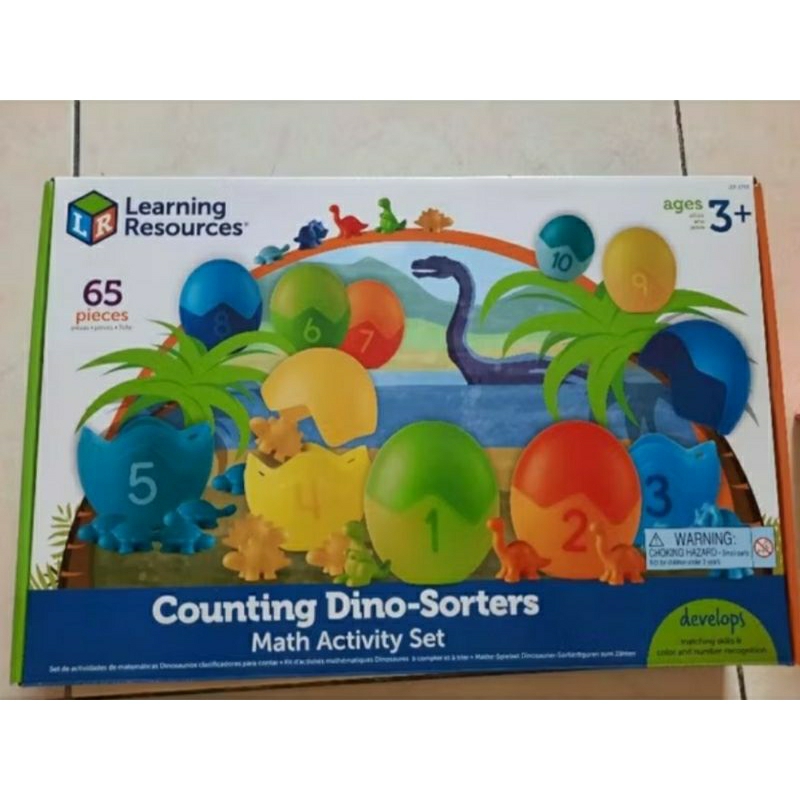 Jual (Preloved) Learning Resources Counting Dino Sorters | Shopee Indonesia