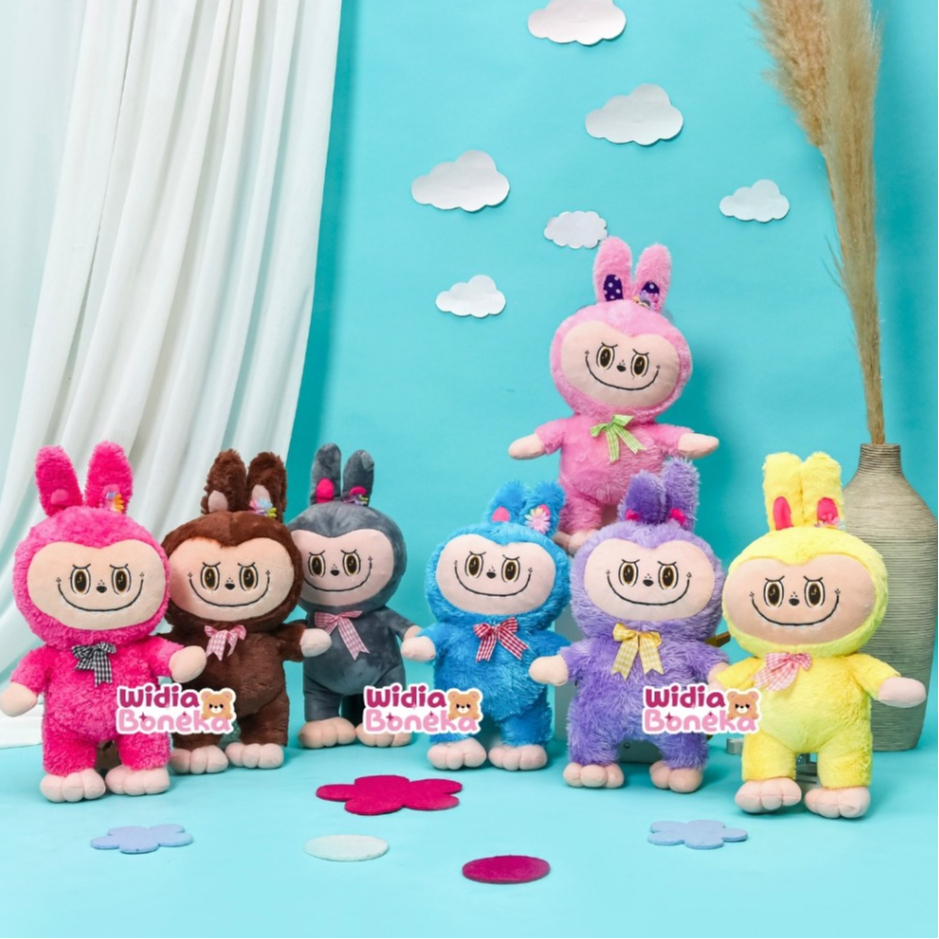 Jual Boneka monster labubu size L 55cm Premium | Shopee Indonesia