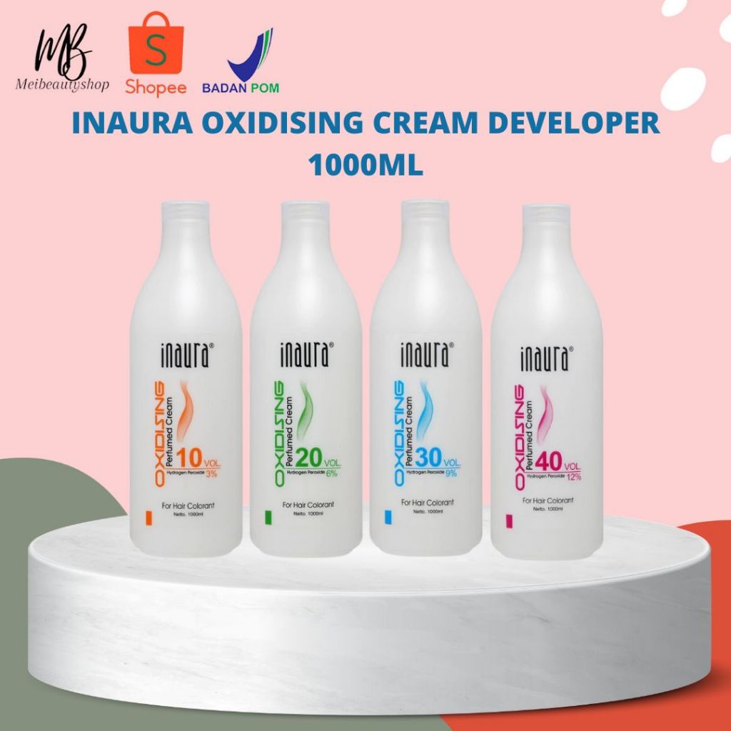 Jual Inaura Oxidising cream developer 1000ml | Shopee Indonesia