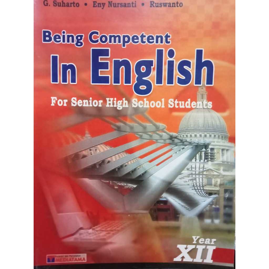 Jual BUKU BEING COMPETENT IN ENGLISH YEAR XII | Shopee Indonesia