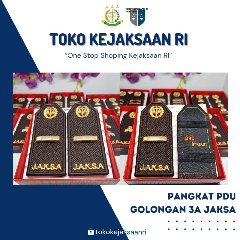 Jual TOKO KEJAKSAAN RI - PANGKAT PDU GOLONGAN 3A JAKSA | Shopee Indonesia