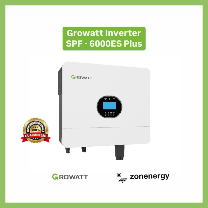 Jual Growatt Off Grid Inverter Hybrid SPF 6000ES Plus | Shopee Indonesia