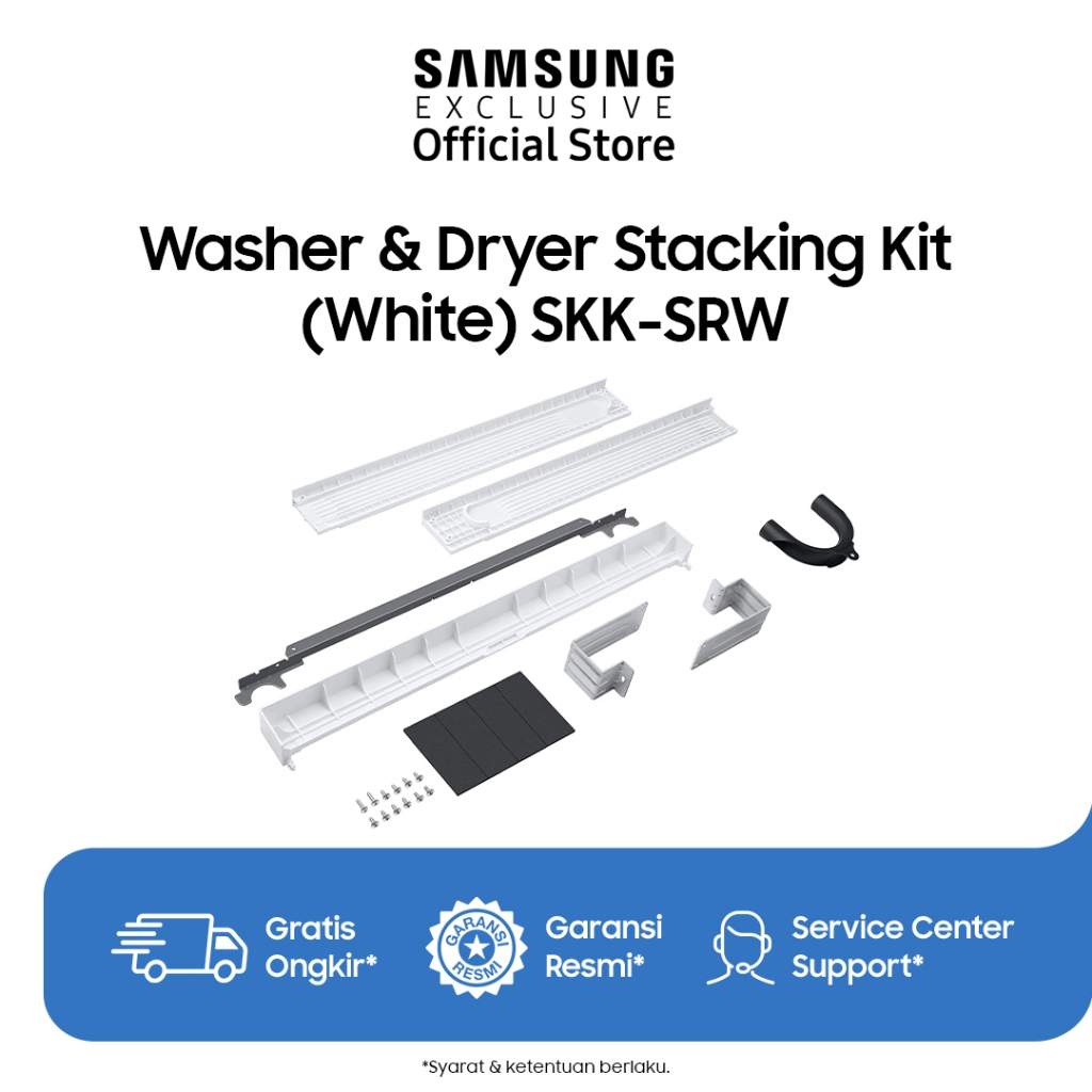 Jual Samsung Washer & Dryer Package Stacking Kit SKKSRW Shopee Indonesia