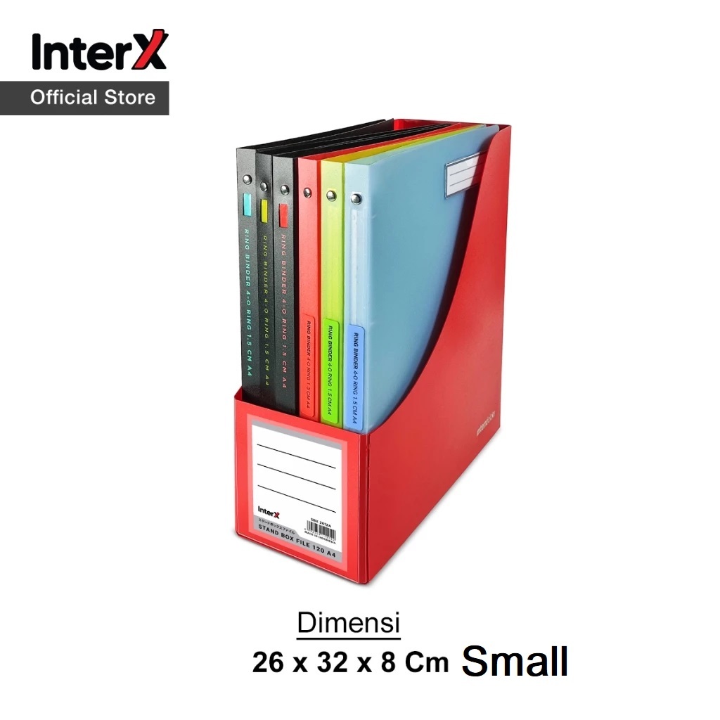Jual InterX Box File A4 Lipat bahan Plastik Tebal (1pcs) | Shopee Indonesia