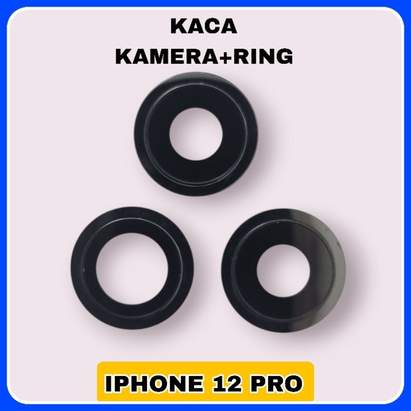Jual kaca kamera + ring iphone 12 pro | Shopee Indonesia