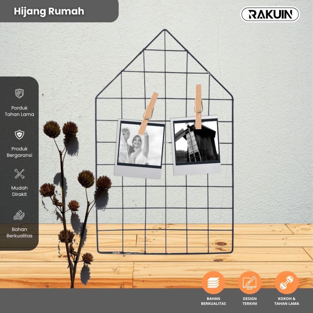 Jual HIJANG RUMAH - RAM KAWAT DINDING / DEKORASI KAMAR / WALLGRID UNTUK ...