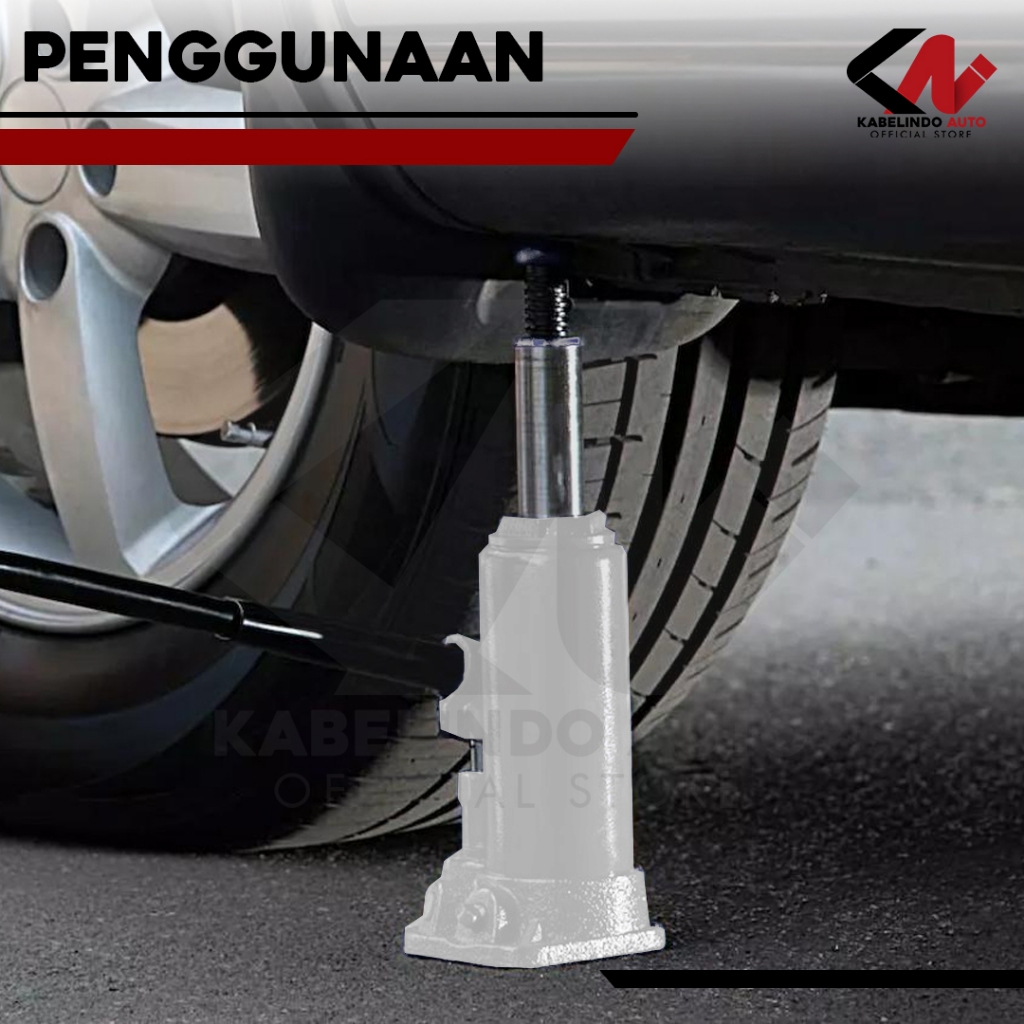 Jual Dongkrak Mobil Model Botol REL Hidrolik / Hydraulic Jack 6 Ton ...