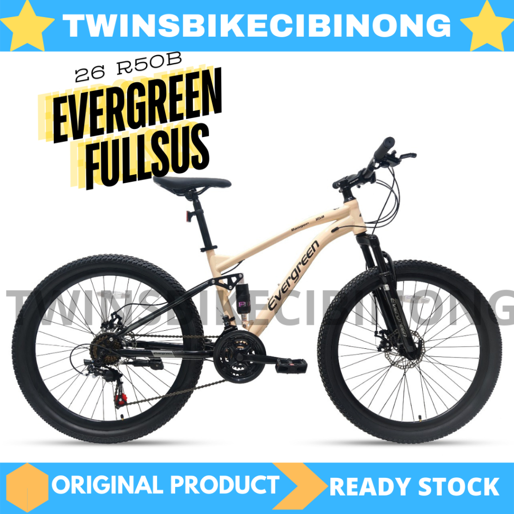 Jual Sepeda Gunung MTB 26 & 27,5 Inc Evergreen R50B /55 B | Shopee ...