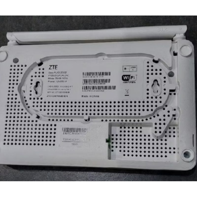 Jual MODEM ZTE F670L&F679L PORT HIJO UNIT ADAPTOR ORIGINAL | Shopee ...