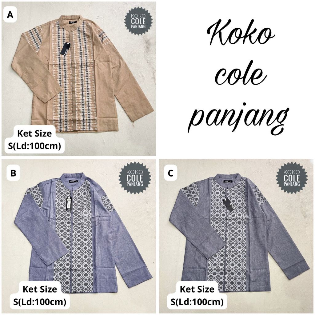 Cole Long Sleeve Koko Ulos Pintu Leblupt3 main image 0