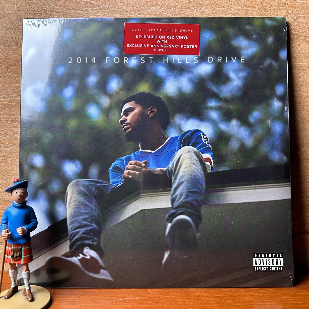 Jual PIRINGAN HITAM / VINYL J COLE 2014 FOREST HILLS