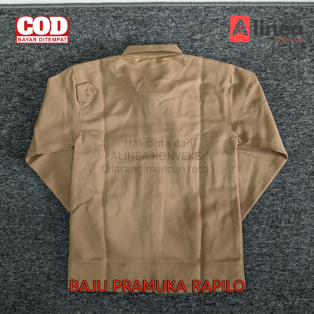 Jual Baju Pramuka Rapilo Lengan Panjang – Seragam Pembina SMP SMA ...