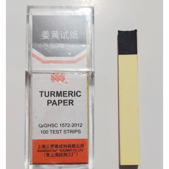 Jual Turmeric paper, Tumeric paper, Tumerik paper, kertas kunyit ...