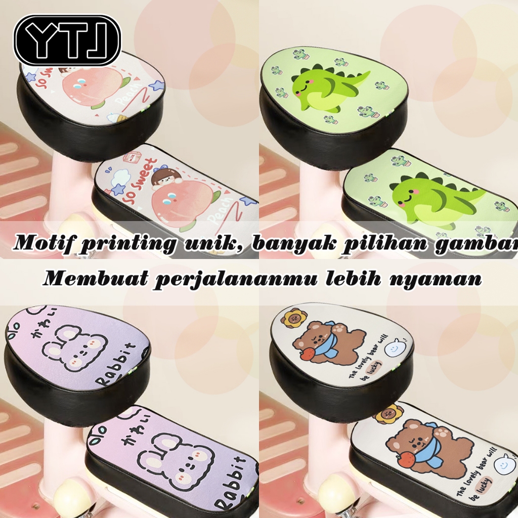 YTJ Sarung Jok Sepeda Listrik set/2pcs Cover Jok Sepeda Listrik Universal Waterproof Anti Air
