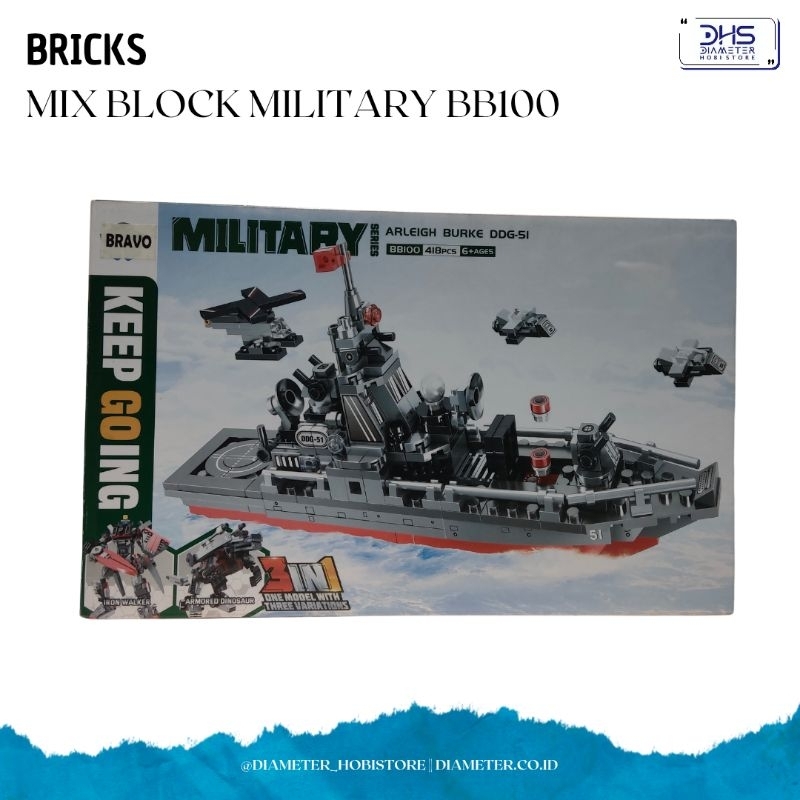 Jual MIX BLOCK MILITARY BB100 | Shopee Indonesia