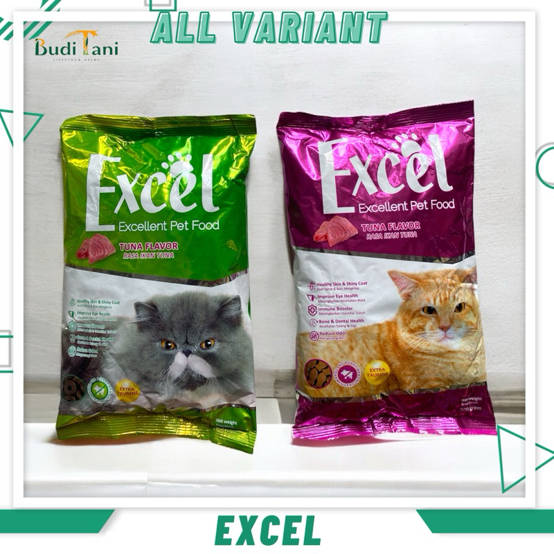 Jual EXCEL MAKANAN KUCING 500g FRESHPACK ORIGINAL SEHAT DAN BERGIZI ...