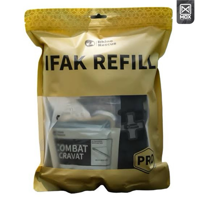 Jual RHINO RESCUE | IFAK REFILL PRO | Trauma Kit 17 Pcs | Shopee Indonesia