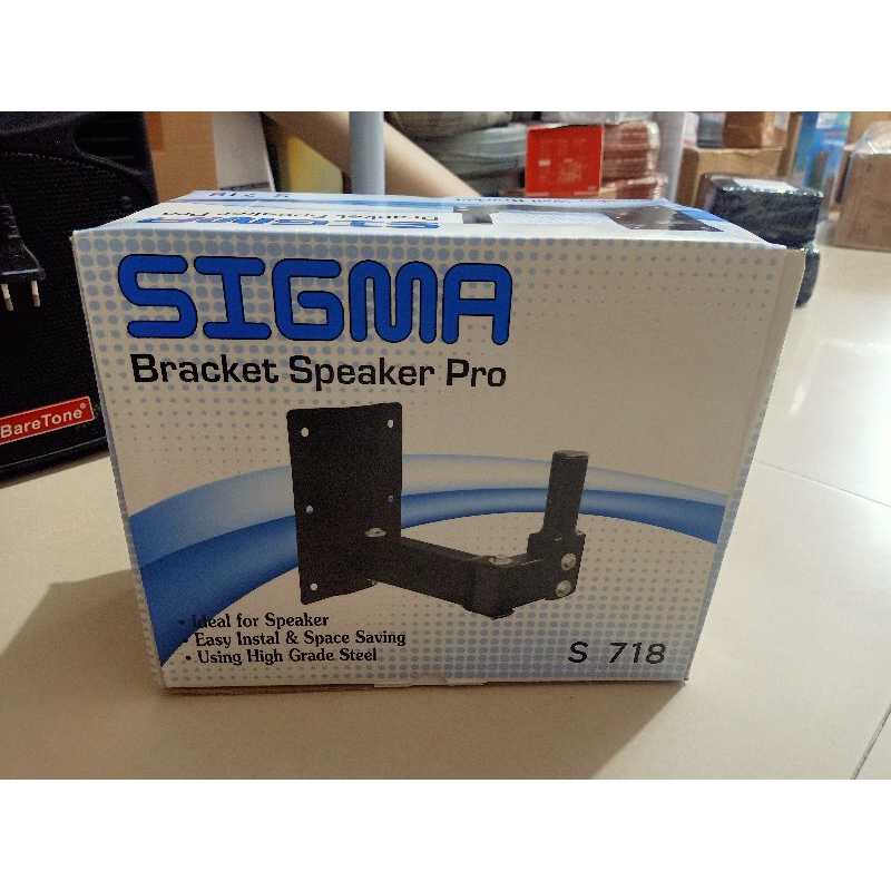 Jual Sigma 718 Wall Bracket Speaker Profesional | Shopee Indonesia