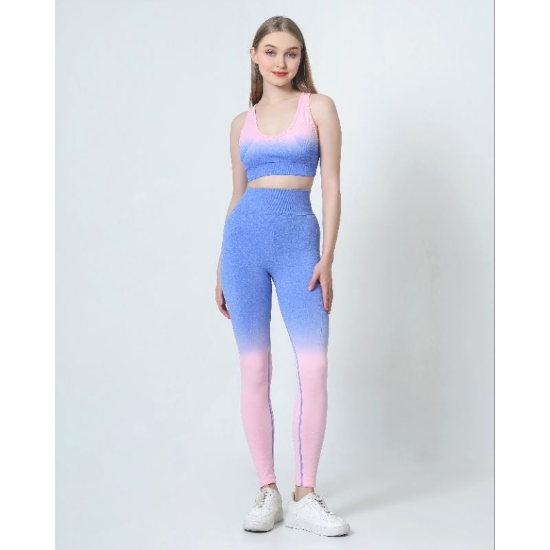 Jual Gradient Set (Bra + Legging) | Shopee Indonesia