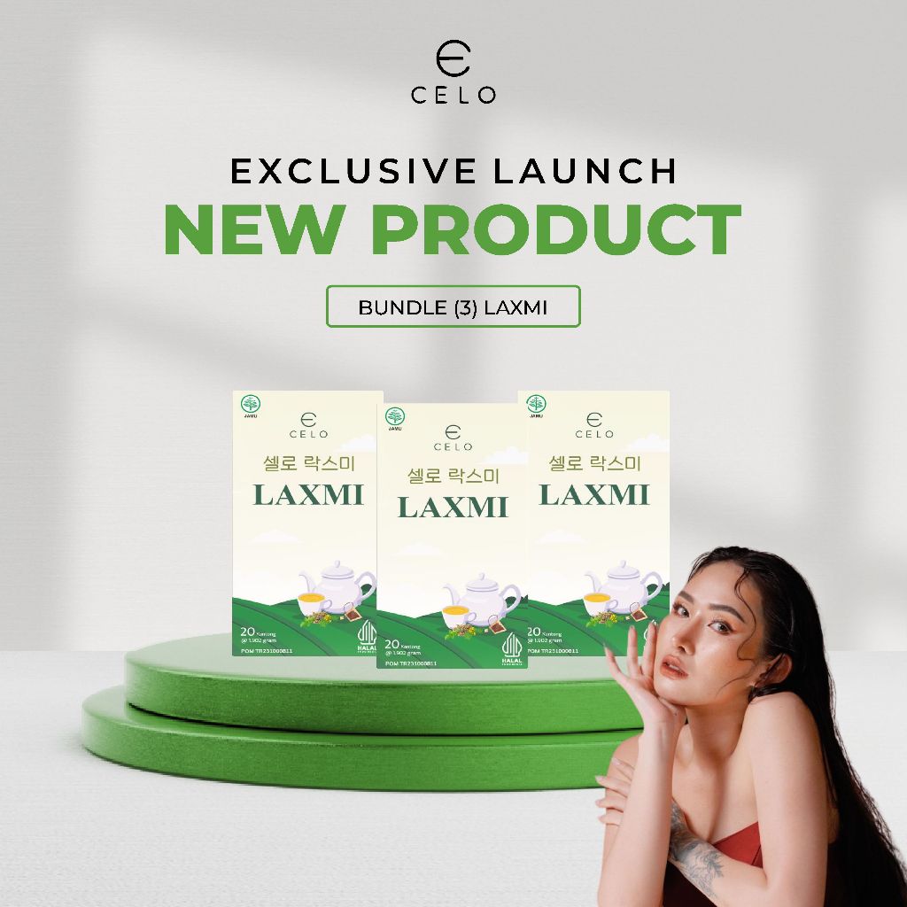 Jual [NEW] CELO BUNDLE (3) PREMIUM LAXMI TEA BPOM | Shopee Indonesia