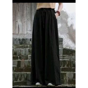 Celana Kulot Highwish Celana Kulot Wanita Rami Linen Premium Celana Wanita Terkini Celana Kulot