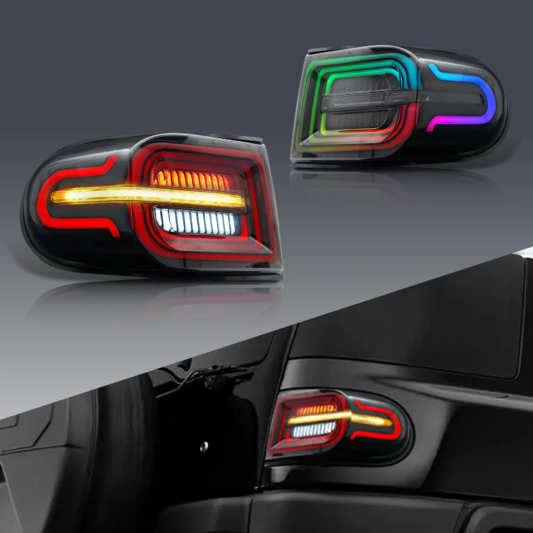Jual Archaic RGB Taillight for Toyota FJ Cruiser Tail Light 2007 - 2023 ...