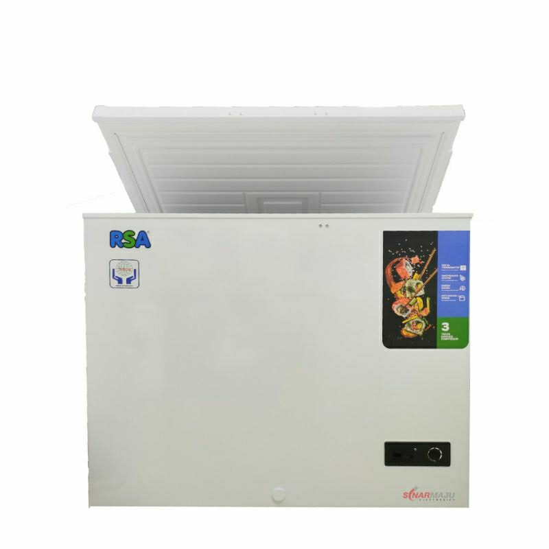 Jual RSA CHEST FREEZER BOX CF 210 CF210 LEMARI PEMBEKU 200 LITER ...