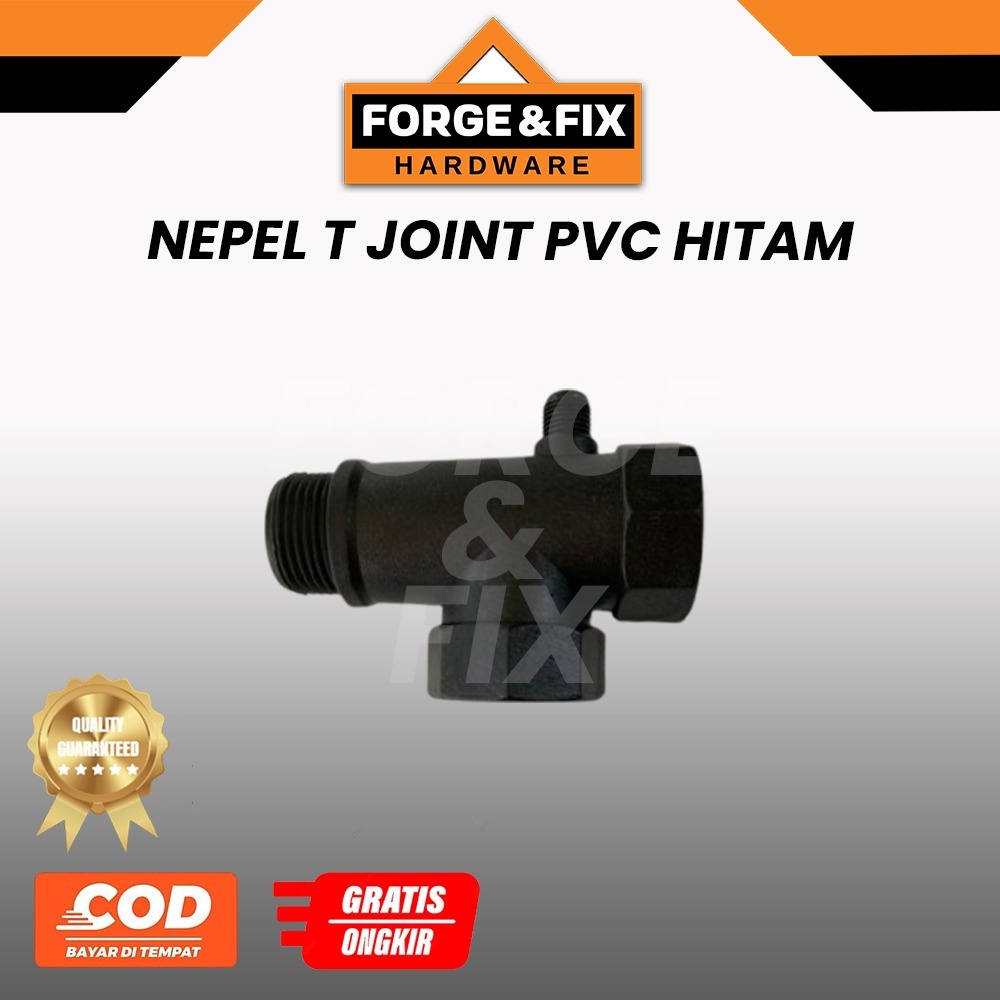 Jual Nepel T Joint PVC Hitam | Shopee Indonesia