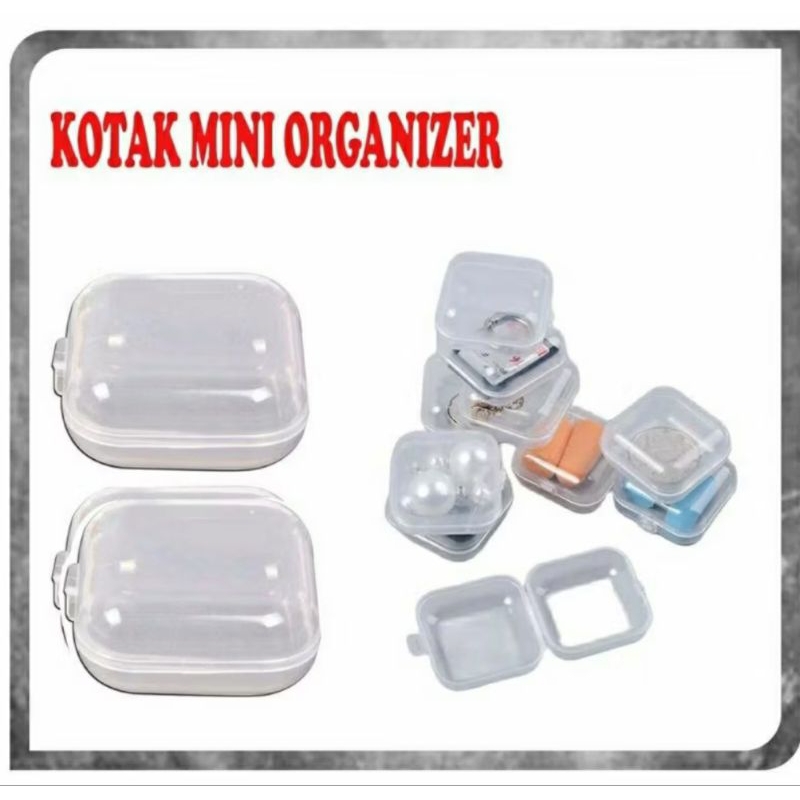 Jual (HY) Kotak Obat Mini Transparant/Wadah Tempat Penyimpanan Pil Obat ...