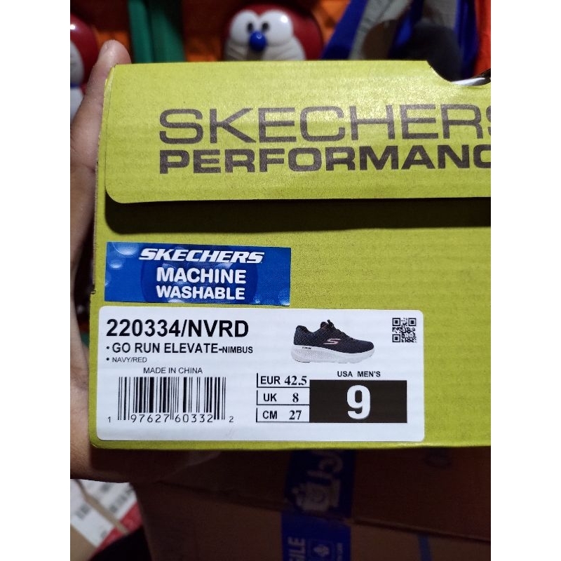 Jual SKECHERS GO RUN ELEVATE NIMBUS NAVY/RED ORIGINAL [220334/NVRD ...