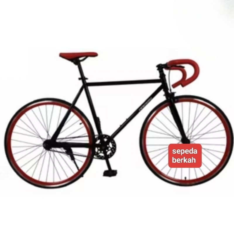 Jual sepeda fixie 27,5 odessy 52 rm 1050 doltrap ukuran ban 700x23
