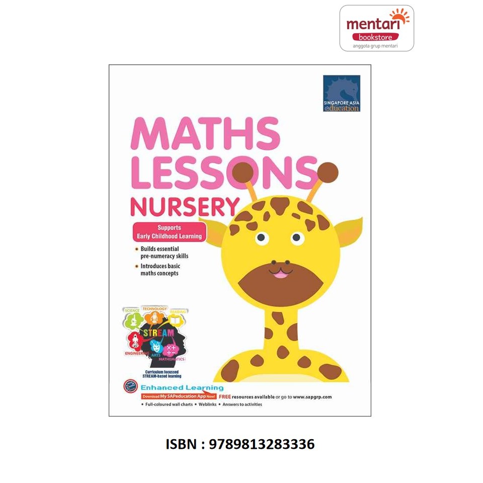 Jual Maths Lessons - SAP | Buku Latihan Matematika TK | Shopee Indonesia