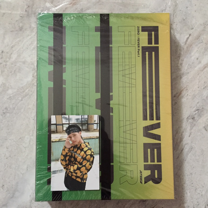 Jual (BOOKED) ATEEZ Fever part 1 Thanxx UNSEALED album WOOYOUNG PC ...