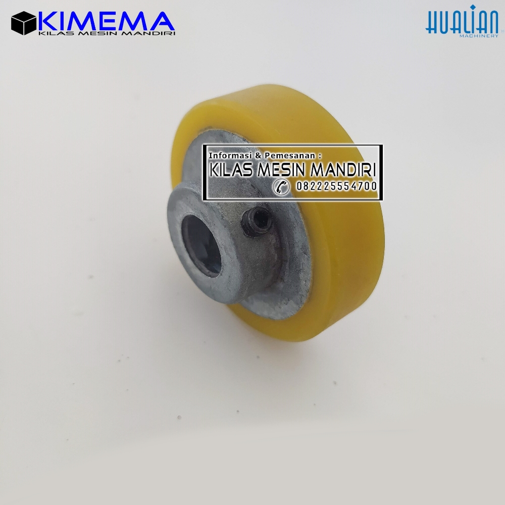 Jual Rubber Silicone Wheel / Roda roll karet mesin continuous band ...