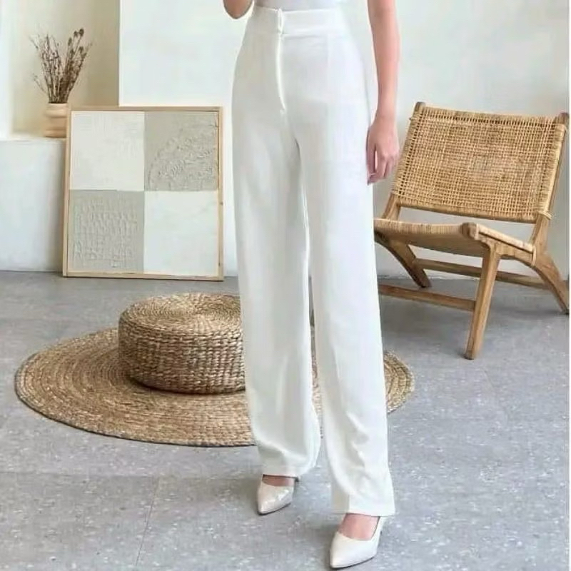 Jual Cozie Cullote Loose Pants - Celana Highwaist Panjang