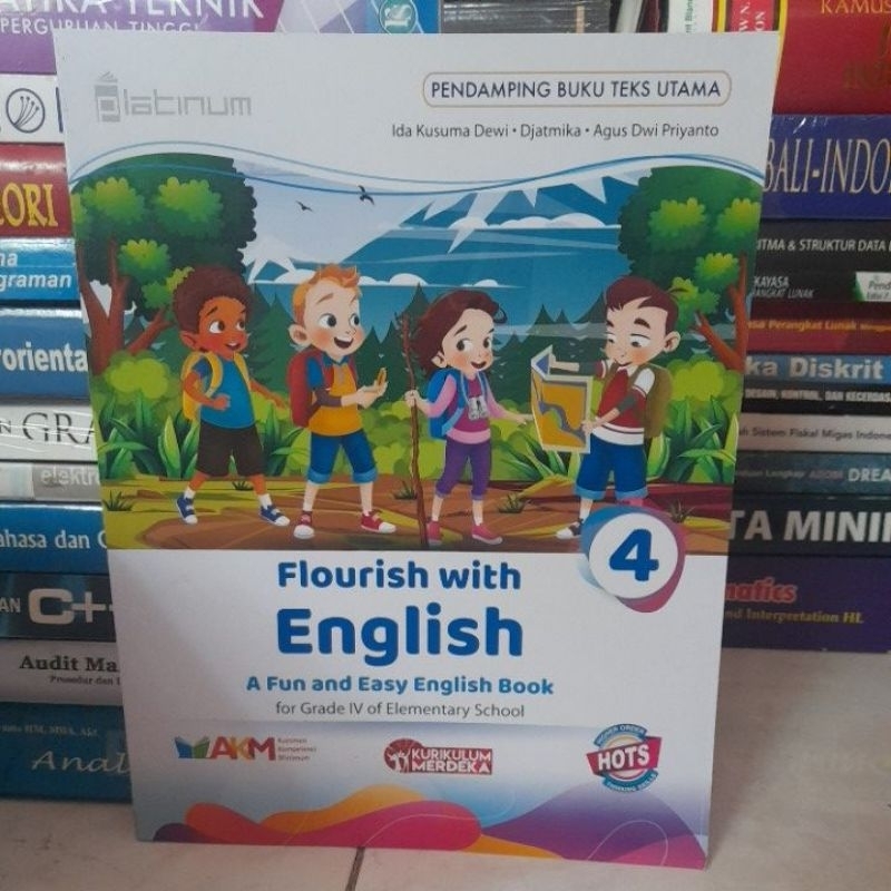 Jual Platinum Tiga Serangkai Flourish With English 4 Buku Bahasa