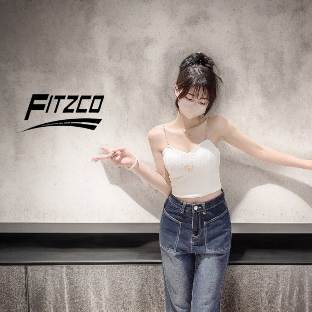 Jual FITZCO 6209## Tanktop Bra Atasan Kemben Bahan Rajut | Shopee Indonesia