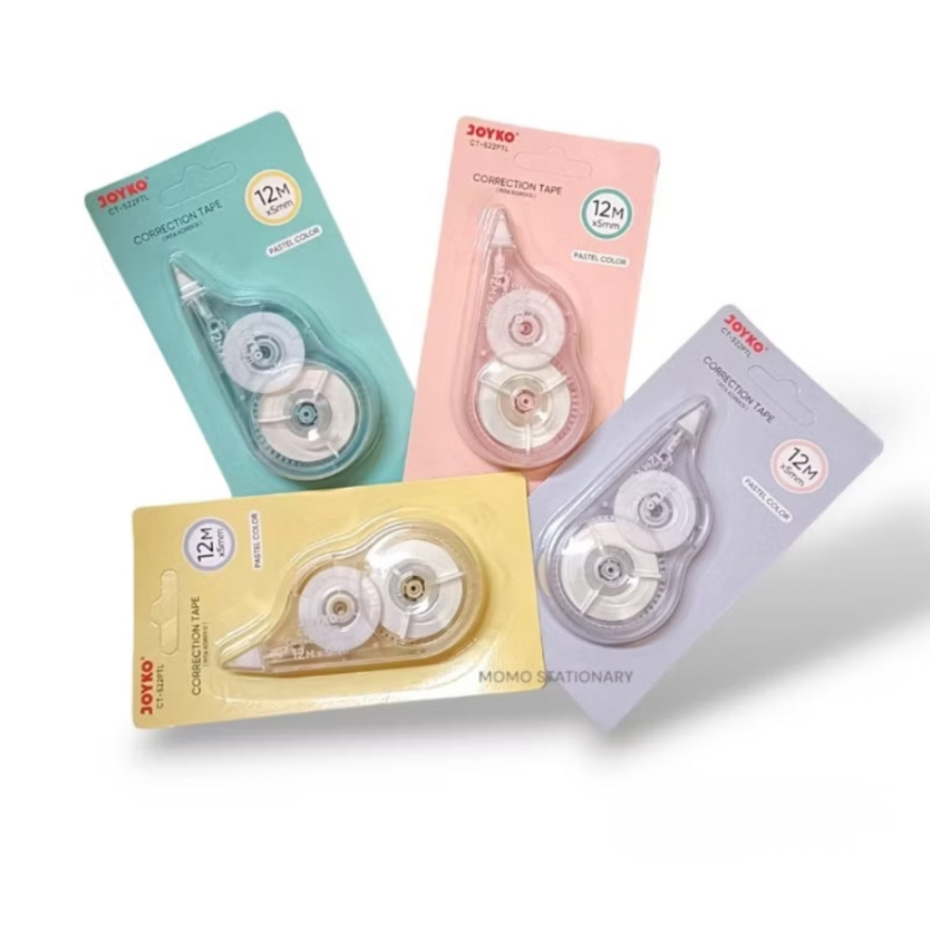 Jual Stipo Kertas Joyko CT-522 12 m / Correction Tape (1 pc) Penghapus ...
