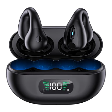 BIDIAN Earphone TWS Bluetooth 6.0 On Ear True Wireless Stereo HIFI Noise Cancellation IPX7