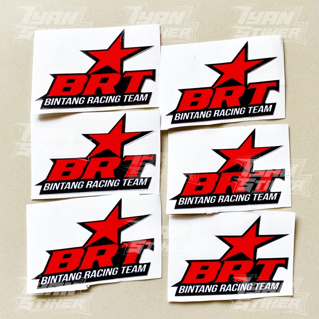 Jual Stiker BRT Bintang Racing Team Cutting | Shopee Indonesia