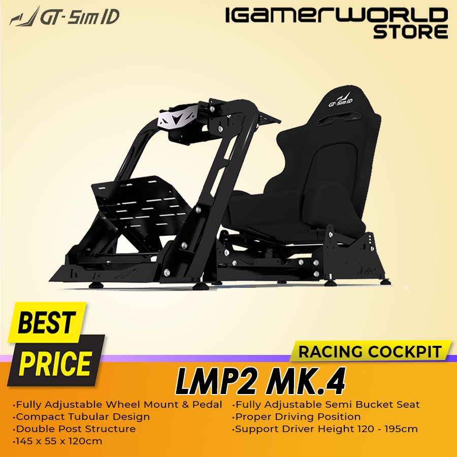 Jual GT Sim LMP2 MK4 Racing Rig Cockpit Racing Simulator | Shopee Indonesia