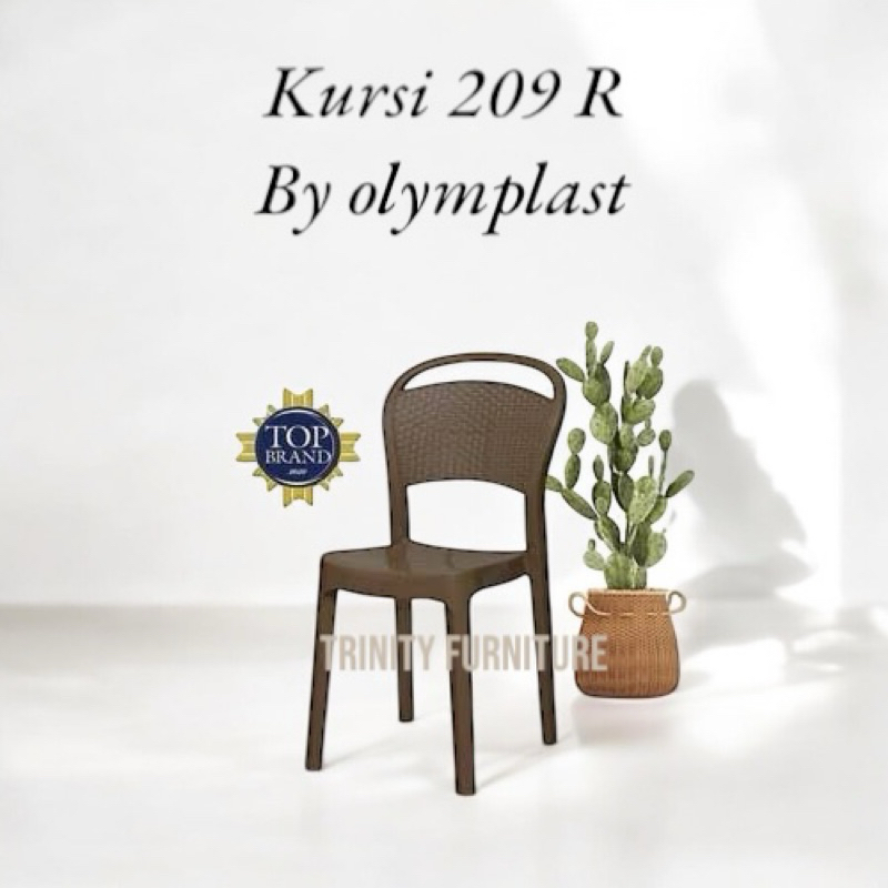 Jual (Ready stok)Termurah Kursi Sandaran Plastik Tamu Makan Serbaguna ...