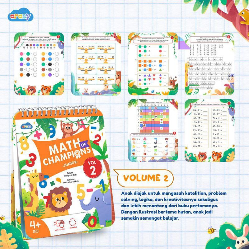 Jual Math Of Champions Junior Buku Latihan Belajar Olimpiade Matematika ...