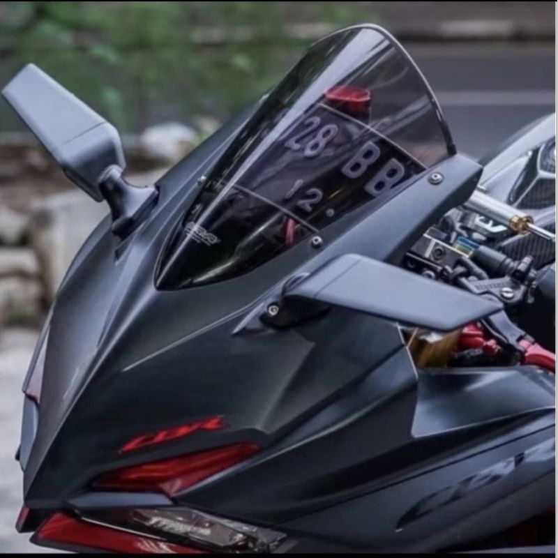 Jual SPION REAR MIRROR BLACKLIST ZX25R NINJA 250 FI CBR R15 R25 ...