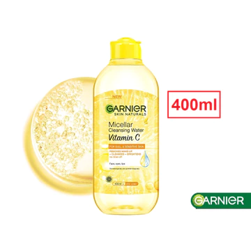 Garnier Micellar Cleansing Water 400ml Biru Pink Rose Biphase