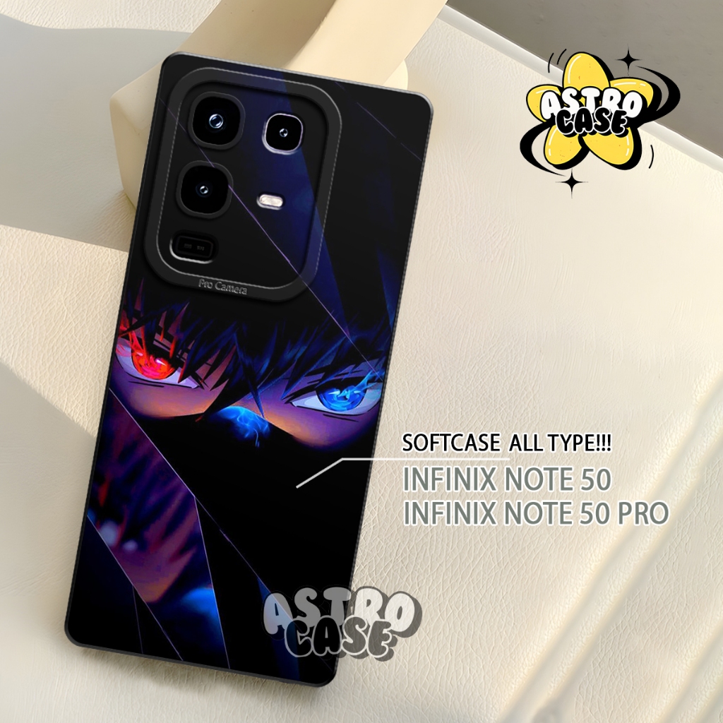 Jual Astro Case - Softcase Infinix Note 50 Series - Cassing Motif Eyeas ...