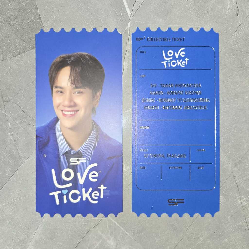 Jual [READY] SHARING MERCHANDISE SF CINEMA LOVE TICKET GEMINI