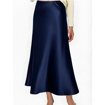 Dilla Rok Satin Skirt Series Premium Rok Satin Panjang Maxi Skirt Perempuan